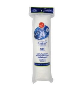 U COSMETIC COTTON PADS, ROUND 72541.27