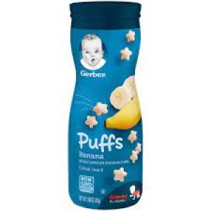 GERB PUFFS BANANA 1.48 OZ 81645