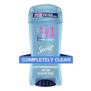 SECRET OUTLST 2.6 Z CLR GEL PWD 82938