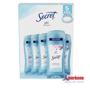 SECRET PWD FRESH 5 PK- 2.1 OZ 83545