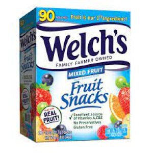 WELCH’S FRUIT SNACKS 90 COUNT 83320.35