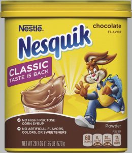 NESQUIK CHOCOLATE  20.1 OZ