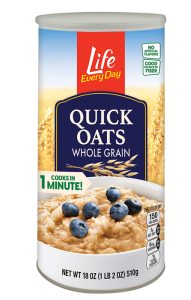 LIFE EVERY DAY QUICK OAT  18 O