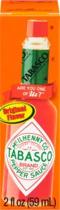 TABASCO PEPPER SAUCE 2 FL OZ