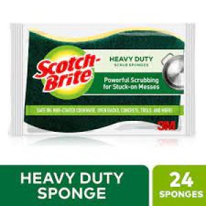 Scotch-Brite Heavy Duty Sponge, 24-count