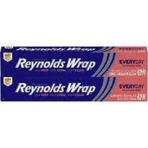 Reynolds Wrap Heavy Duty Aluminum Foil, 18″W x 100’L, 1 ct