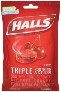HALLS *BAG* CHERRY