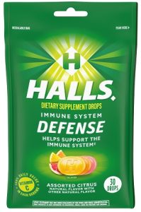HALLS *BAG* DEFENSE CITRUS