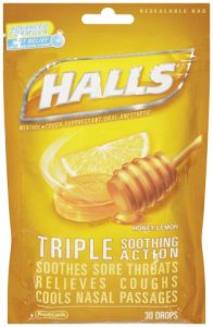 HALLS *BAG* HONEY-LEMON
