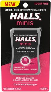 HALLS *MINIS* WATERMELON SUGAR FREE