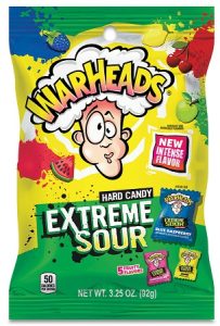 WARHEADS EXT.SOUR HARD PEG 3.25OZ