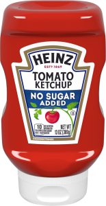 HEINZ KETCHUP NO SUGAR ADDED 13 O