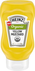 HEINZ ORGNC YELL MUSTARD 8 OZ