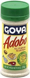 GOYA 8 OZ ADOBO W/CUMIN SEASONING JAR