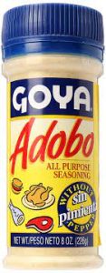 GOYA 16.5 OZ ADOBO WITHOUT PEPPER SEASONING JAR