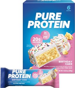 Pure Protein Bars, High Protein, Nutritious Snacks to Support Energy