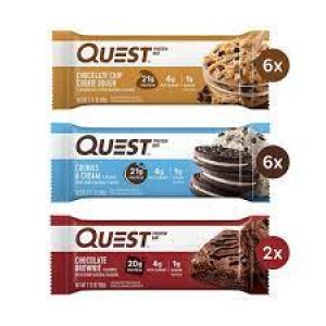 Quest Protein Bars Gluten Free, Variety Pack