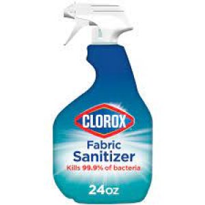 ‘CLOROX SPRAY 24 OZ #32150 FABRIC SANITIZER BLEACH FR