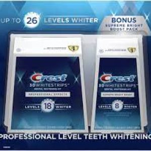 CREST 3D WHITE STRIPS 20+40