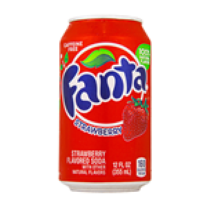 FANTA STRAWBERRY 355ML