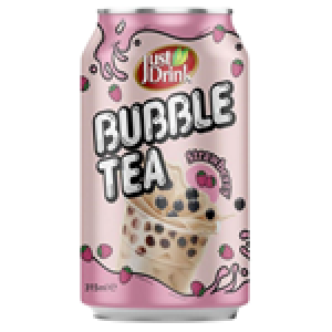 JUST DRINK STRAWBERRY BUBBLE TEA 315ML