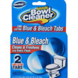 PH BOWL CLEANER #92600 BLUE & BLEACH TABS 1.75OZ/2CT