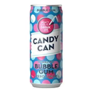 CANDY CAN BUBBLE GUM DRINK 330 ML