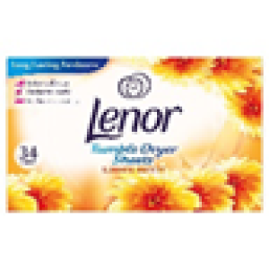 LENOR TUMBLE DRYER SHEETS SUMMER 34’S