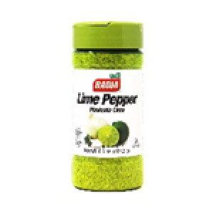BADIA ECONOMY LIME PEPPER SEASONING 6.5OZ