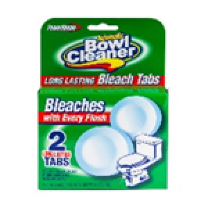 PH BOWL CLEANER #92564 BLEACH TABS 1.75OZ/2CT