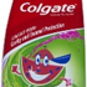 Colgate 2-in-1 Anticavity Kids’ Gel Toothpaste with Fluoride, Watermelon Burst, 4.6 oz.,