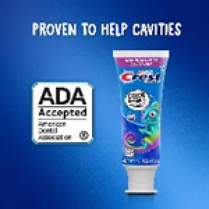 Crest Advanced Kid’s Color Changing Fluoride Toothpaste, Bubblegum Flavor, 4.2 oz