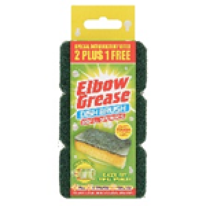 ELBOW GREASE DISH BRUSH REFILL 3PK
