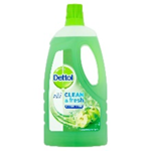 DETTOL C&F FLOOR CLEANER APPLE 15/11/26 1LTR