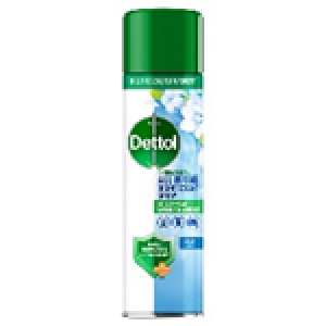 DETTOL DISINFECTANT SPRAY CRISP LINEN 25/01/27 300ML