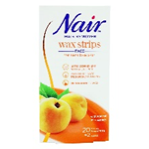 NAIR FACIAL WAX STRIPS (C) 20’S