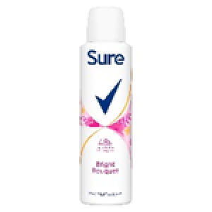 SURE A/P DEODORANT BRIGHT FOR WOMAN 150ML