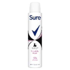 SURE A/P DEODORANT INVISIBLE PURE 200ML