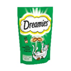 DREAMIES CAT TREAT WITH CATNIP  15/11/26 60GM
