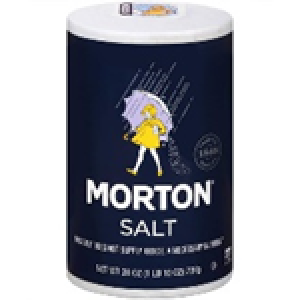 MORTON PLAIN SALT 26OZ