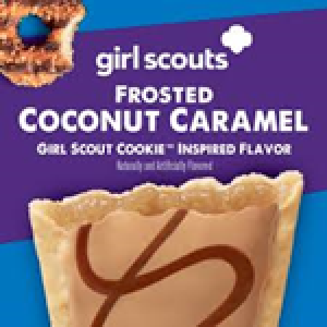 Pop Tarts Girl Scouts FROSTED COCONUT CARAMEL