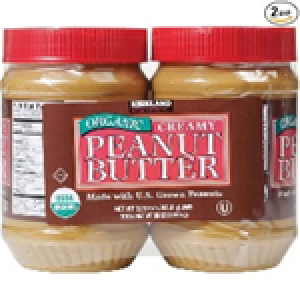 KS ORG PEANUT BTR 28 OZ, CREAMY